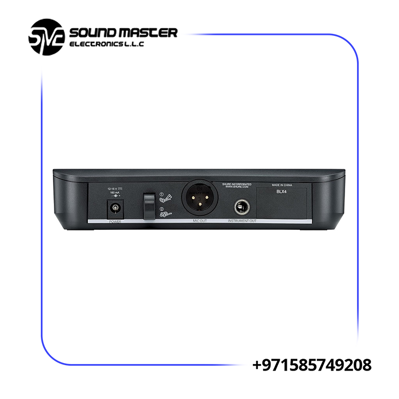 S3 Shure BLX14/B98 Wireless Instrument System with Beta 98H/C Clip-on Gooseneck Microphone