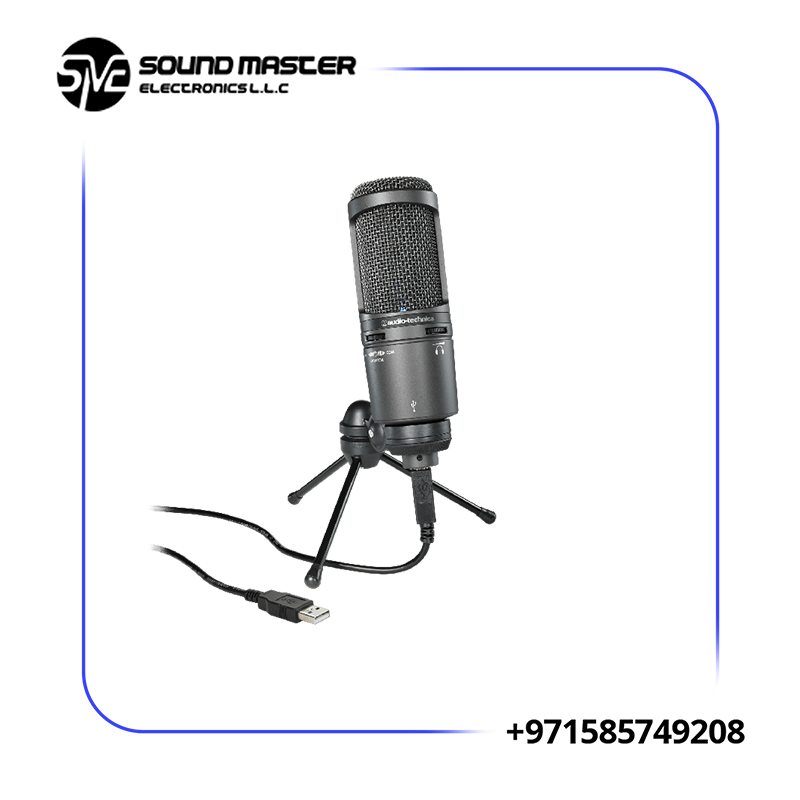 S4 Audio-Technica AT2020USB+ Cardioid Condenser USB Microphone