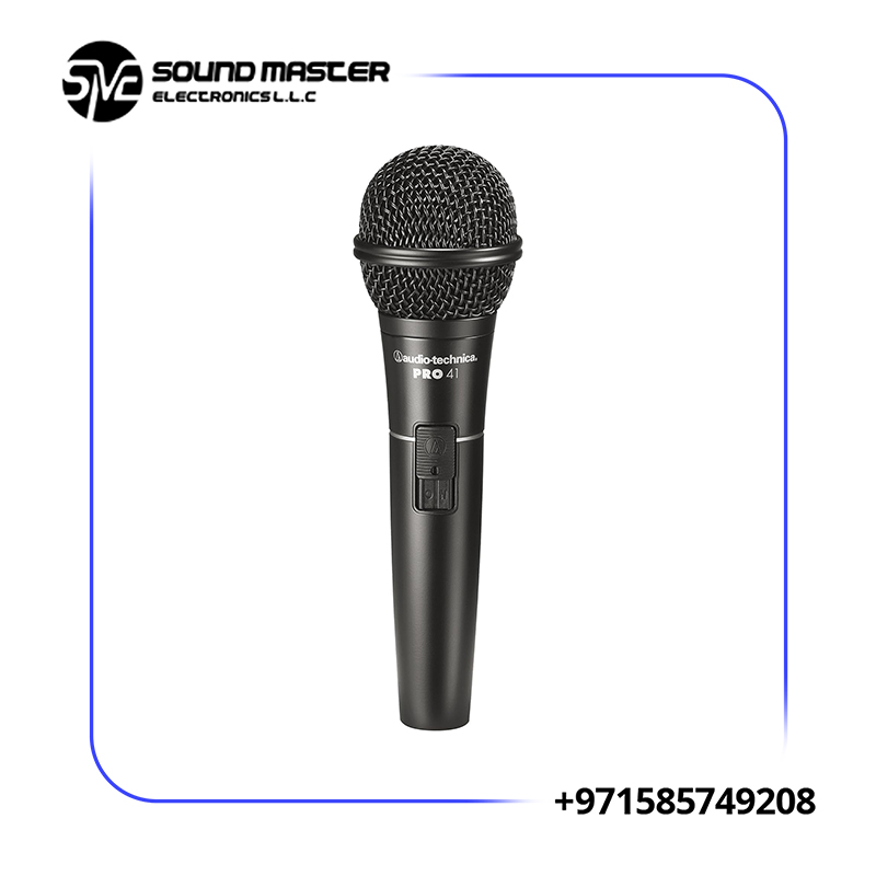 Audio-Technica PRO41 Cardioid Dynamic Handheld Microphone
