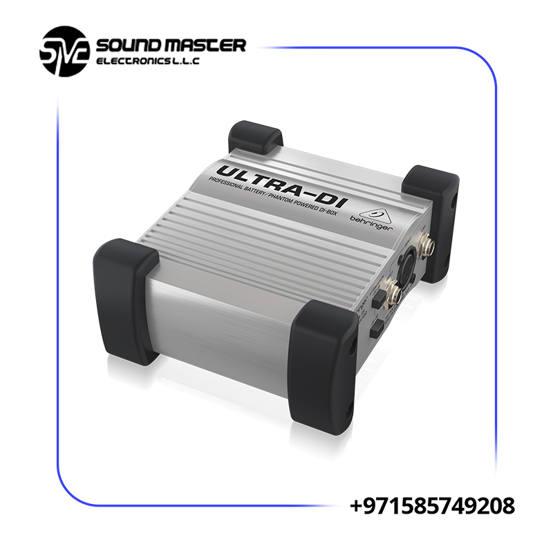 S2 Behringer DI100 Professional Battery/Phantom Powered DI Box