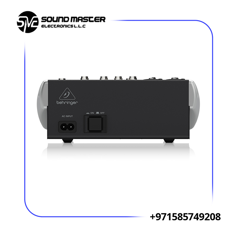 Behringer QX602MP3 Premium 6-Input 2-Bus Mixer with XENYX Mic Preamps ...