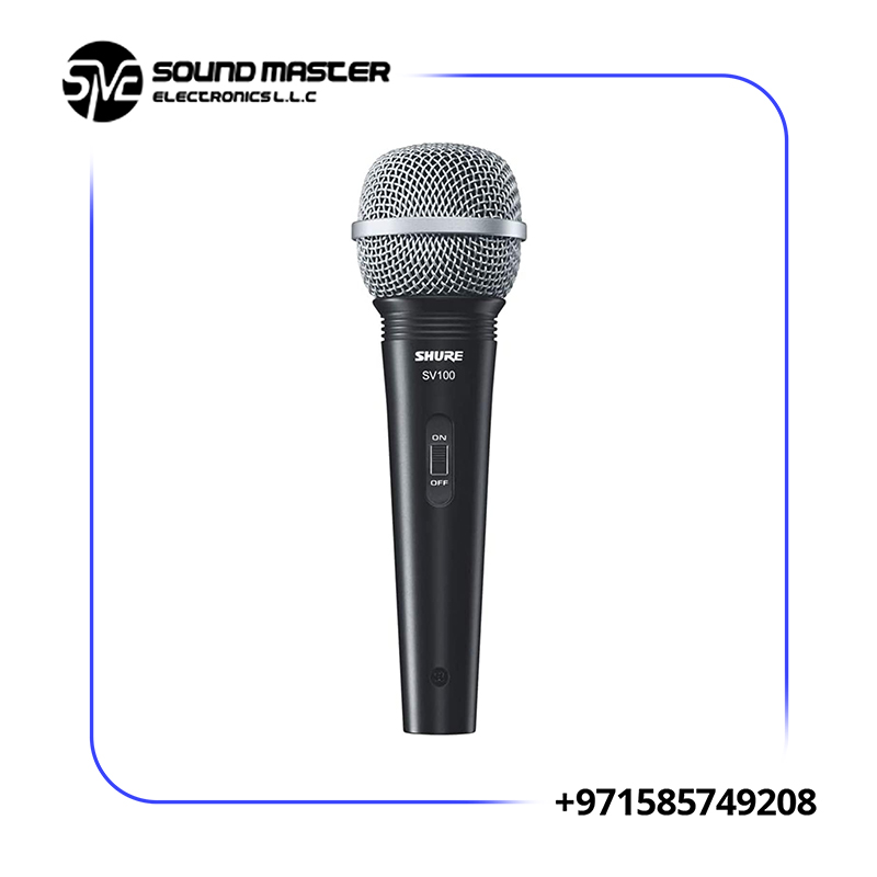 S2 Shure SV100 Cardioid Dynamic Handheld Vocal Microphone