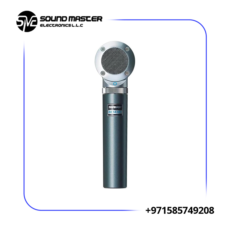S1 Shure BETA 181 Side-Address Condenser Microphone with interchangeable capsules