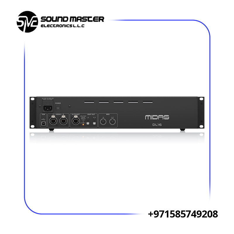 s2 Midas DL16 I/O Stage Box with 16 Preamps