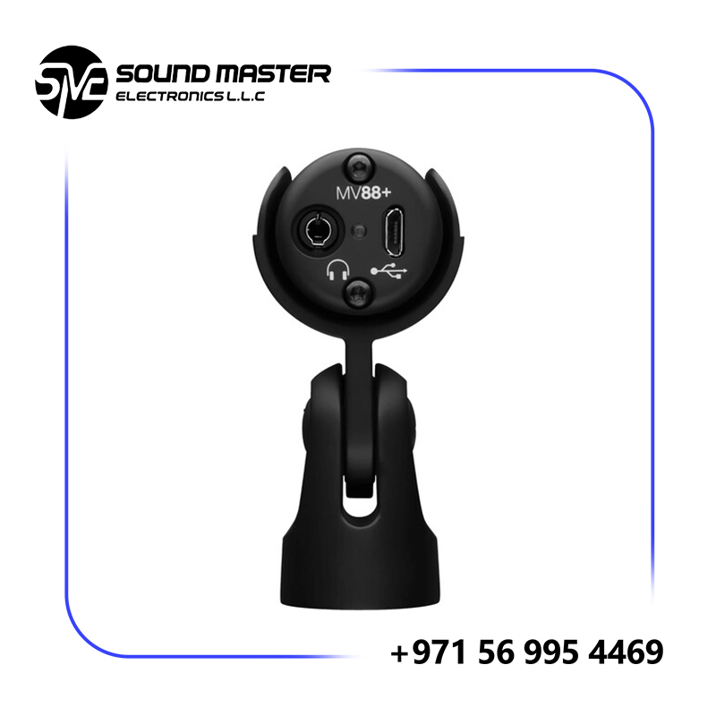S Shure MV88+ Stereo USB Condenser Microphone for Computers