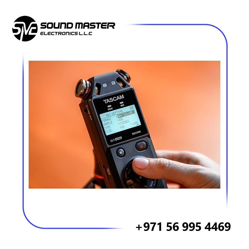 S TASCAM DR-05XP 2-Channel 32-Bit Float Portable Audio Recorder With USB-C Interface