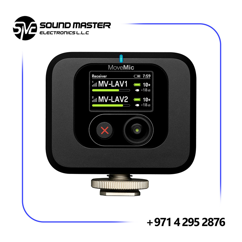 S1 Shure MoveMic Two Kit - Pro Wireless Lavalier Microphones for Mobile Devices and Cameras (MV-TWO-KIT-Z6)