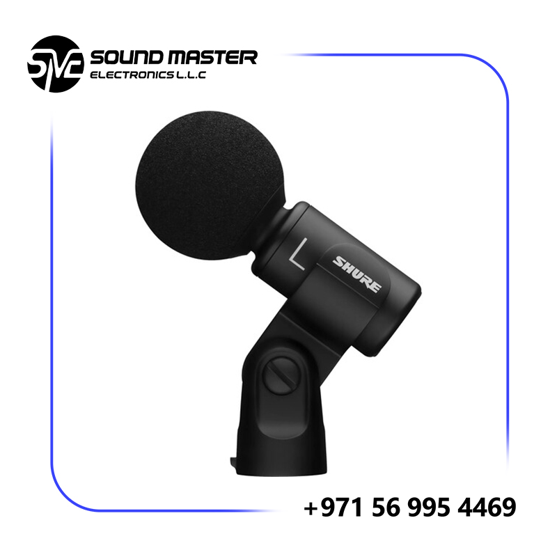 Shure MV88+ Stereo USB Condenser Microphone for Computers