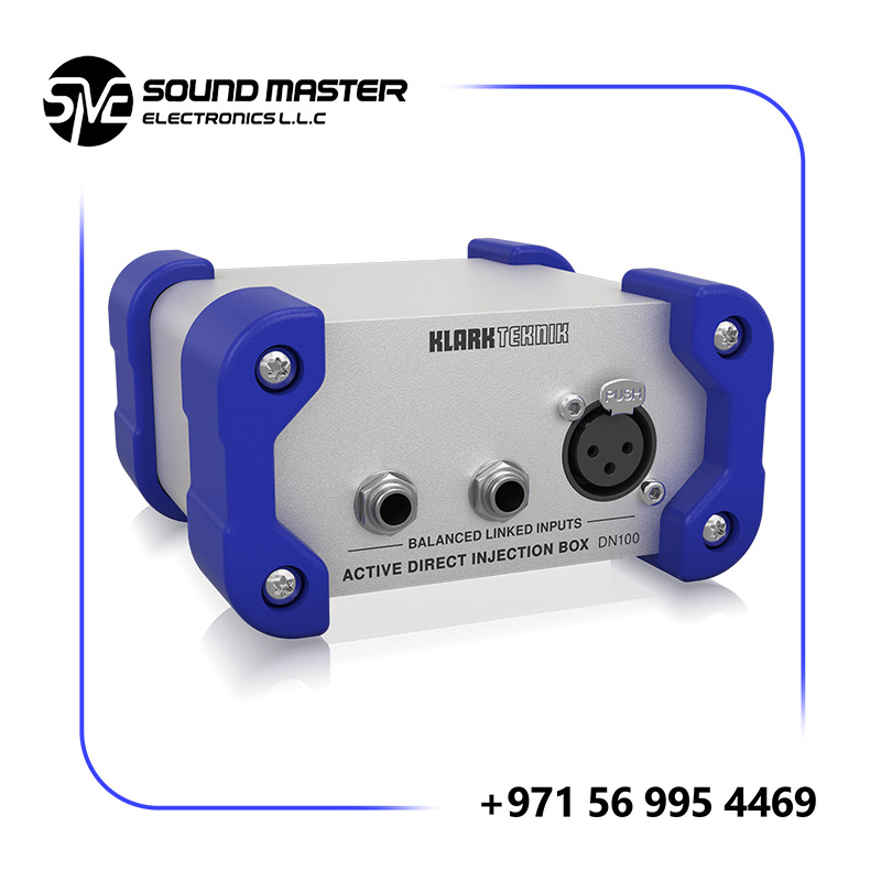 S1 Klark Teknik DN100 V2 Active Mono Direct Box with Extended Dynamic Range