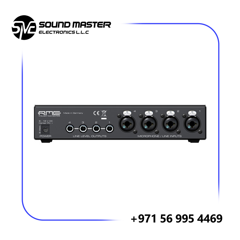 S1 RME QuadMic II 4-Channel Microphone Preamp