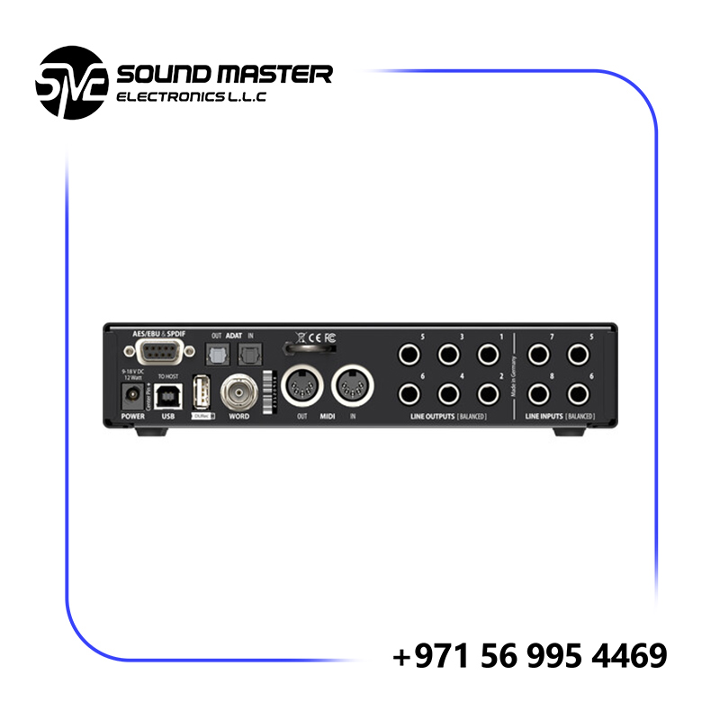 S1 RME Fireface UCX II 40-Channel USB-B Audio/MIDI Interface