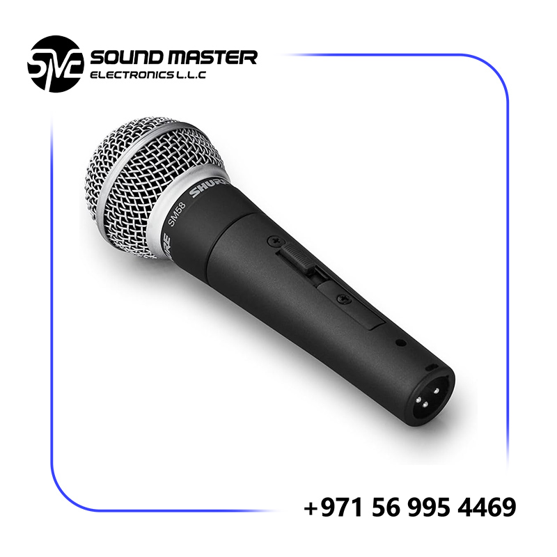 S1 Shure SM58S Vocal Microphone with On/Off Switch