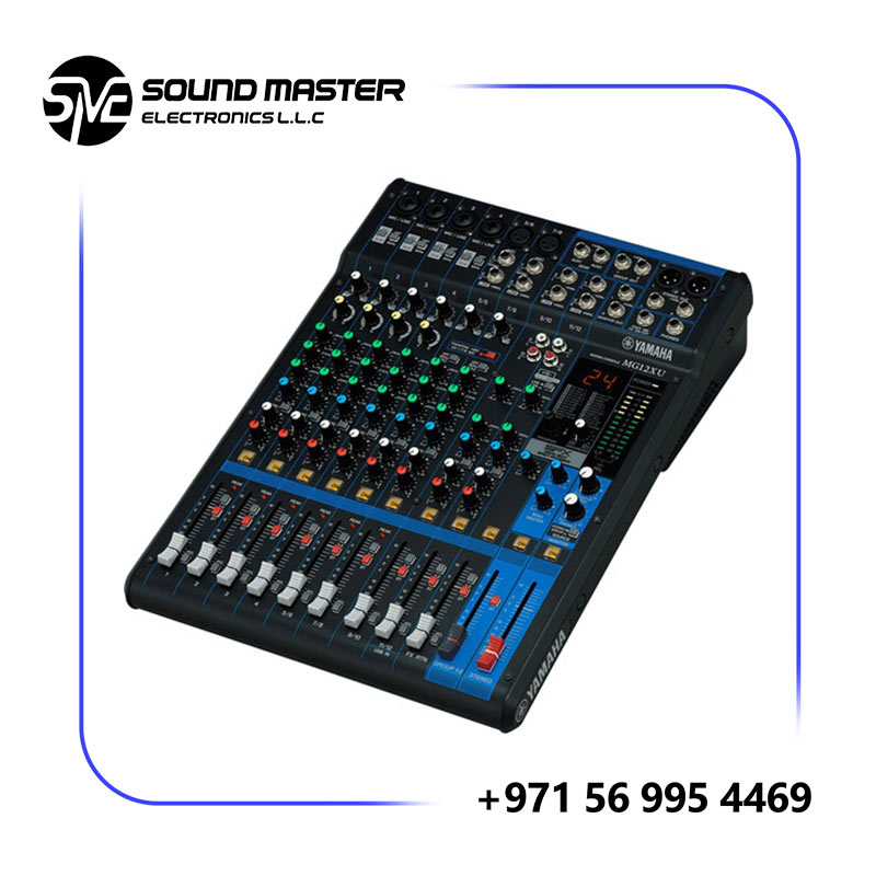 S1 Yamaha MG12XU 12-Input 4-Bus Mixer with Effects