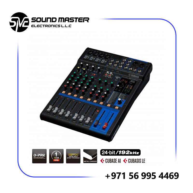 S1 Yamaha MG10XUF 10-Channel Analog USB Mixer