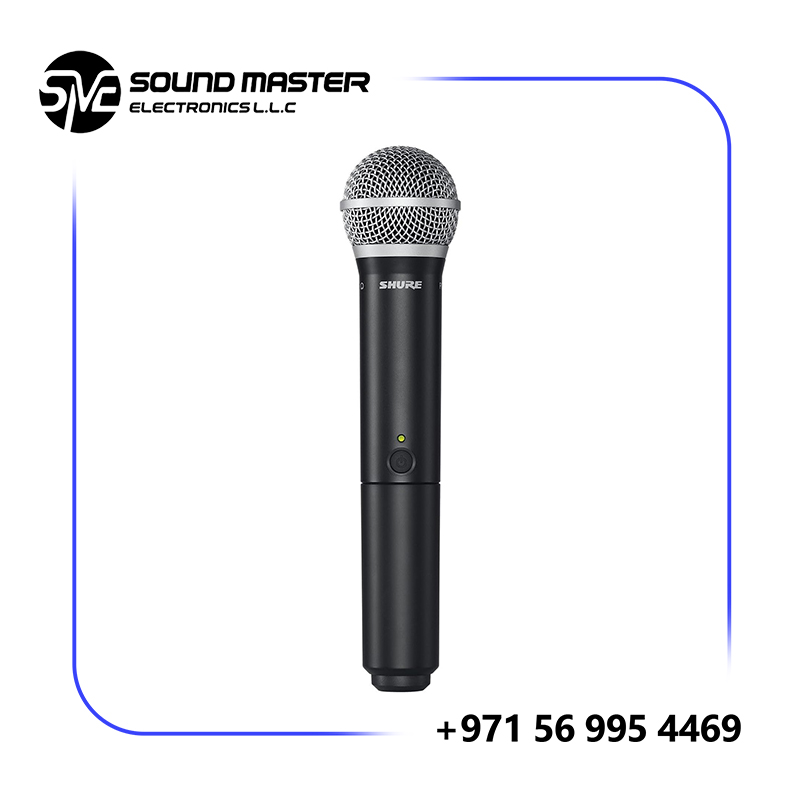 S2 Shure BLX1288/PGA31 Dual-Channel Wireless Combo Headset & Handheld Microphone System