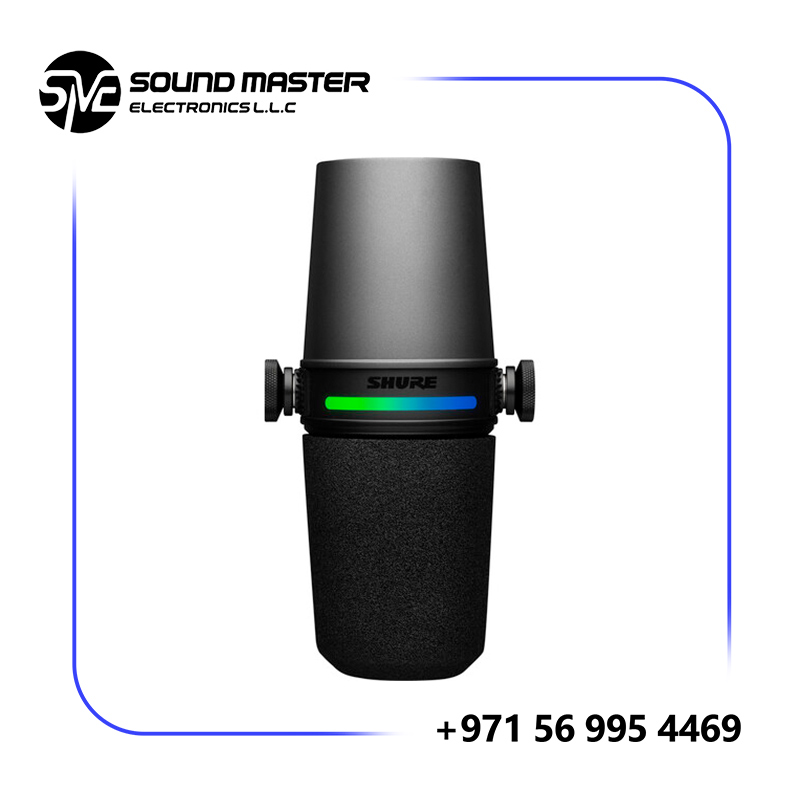 S2 Shure MV7i Smart Microphone + Interface
