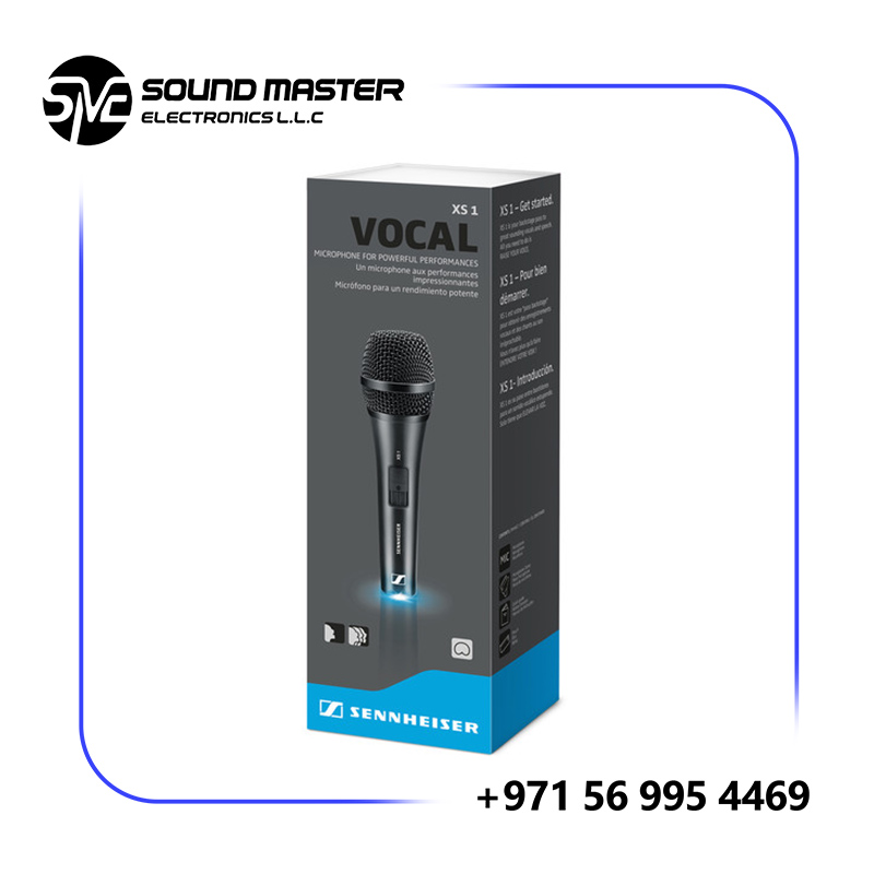 S2 Sennheiser XS 1 Handheld Cardioid Dynamic Vocal Microphone