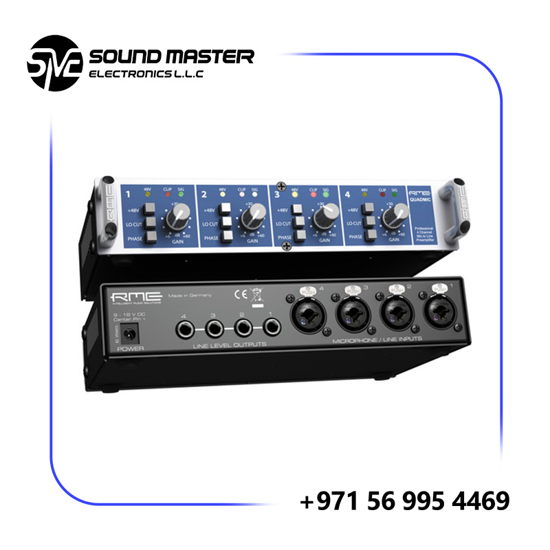 S2 RME QuadMic II 4-Channel Microphone Preamp
