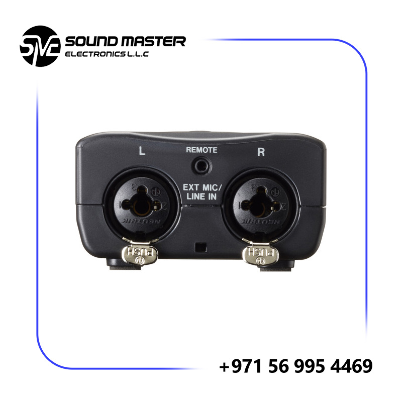 S2 TASCAM DR-40X 4-Channel Portable Audio Recorder and USB Interface with Adjustable Mic