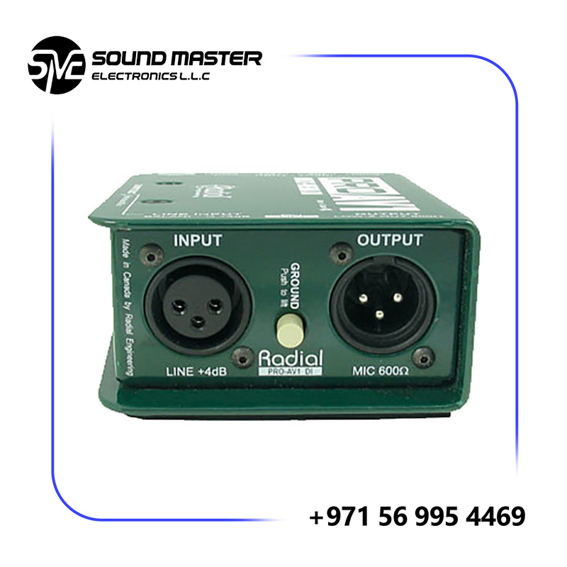 S3 Radial Engineering ProAV1 Passive Multimedia Direct Box