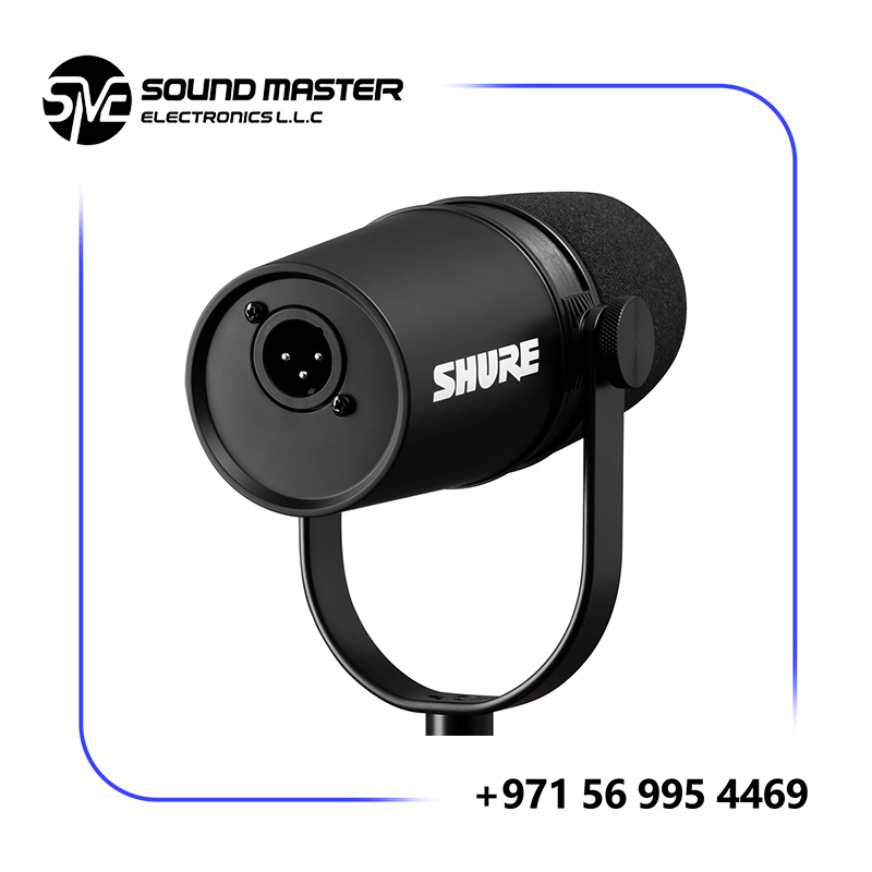 S3 Shure MV7X Podcast XLR Microphone
