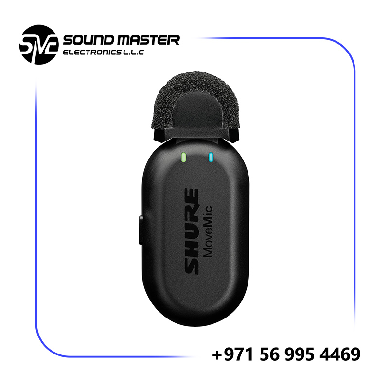 S4 Shure MoveMic One - Pro Direct to Phone Wireless Lavalier Microphone for iPhone and Android