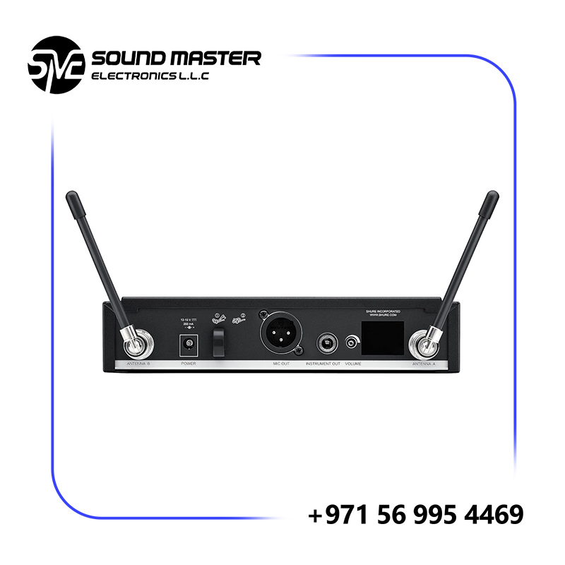 S4 Shure BLX14R/MX53 Rackmount Wireless Omni Earset Microphone System