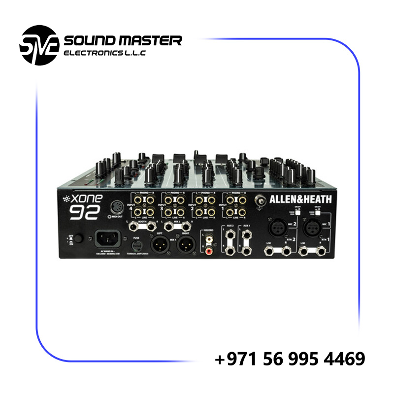 S4 Allen & Heath XONE:92 MK2 Professional 4+2 Channel Analog DJ Mixer
