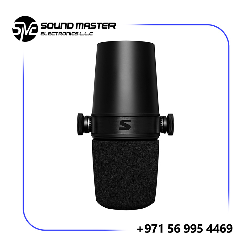 S4 Shure MV7X Podcast XLR Microphone