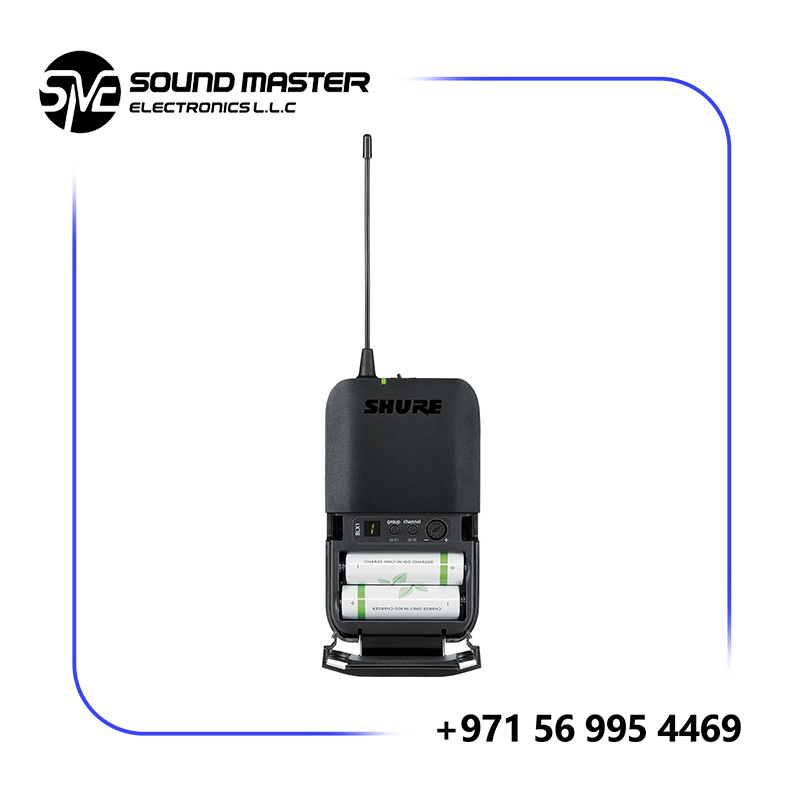 S5 Shure BLX14/MX53 Wireless Omni Earset Microphone System