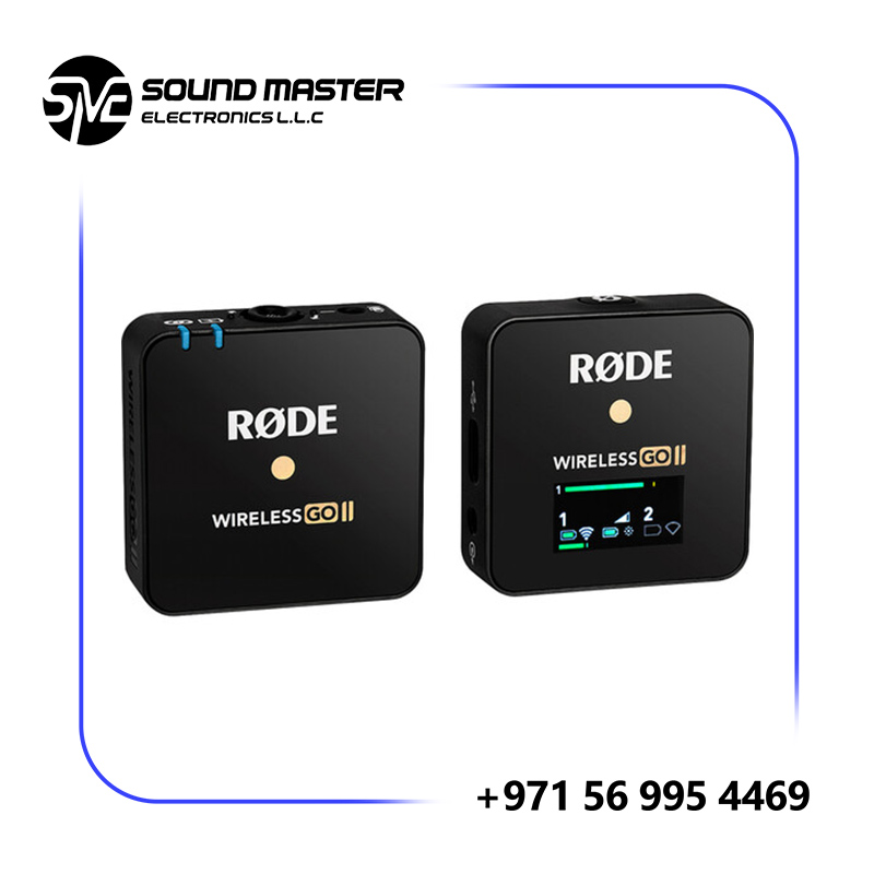 S5 RODE Wireless GO II Single Compact Digital Wireless Microphone System/Recorder
