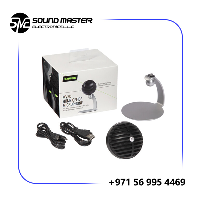 S6 Shure MV5C-USB Home-Office Microphone