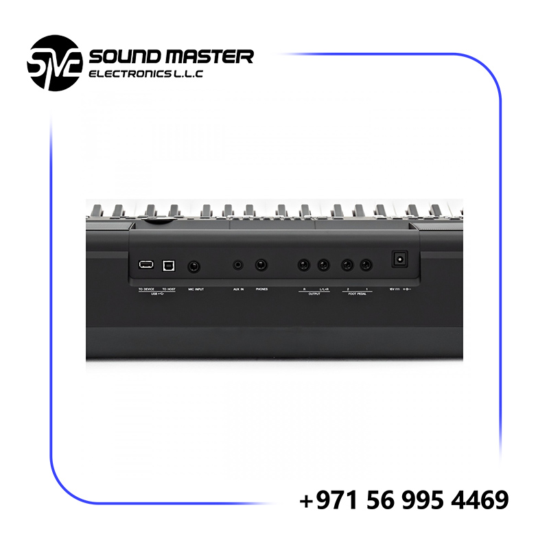 S6 Yamaha PSR-SX600 61-Key Digital Arranger Keyboard