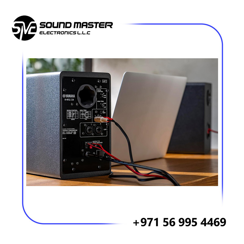 S6 Yamaha HS3 Powered Studio Monitor - Black Pair (HS3 B)