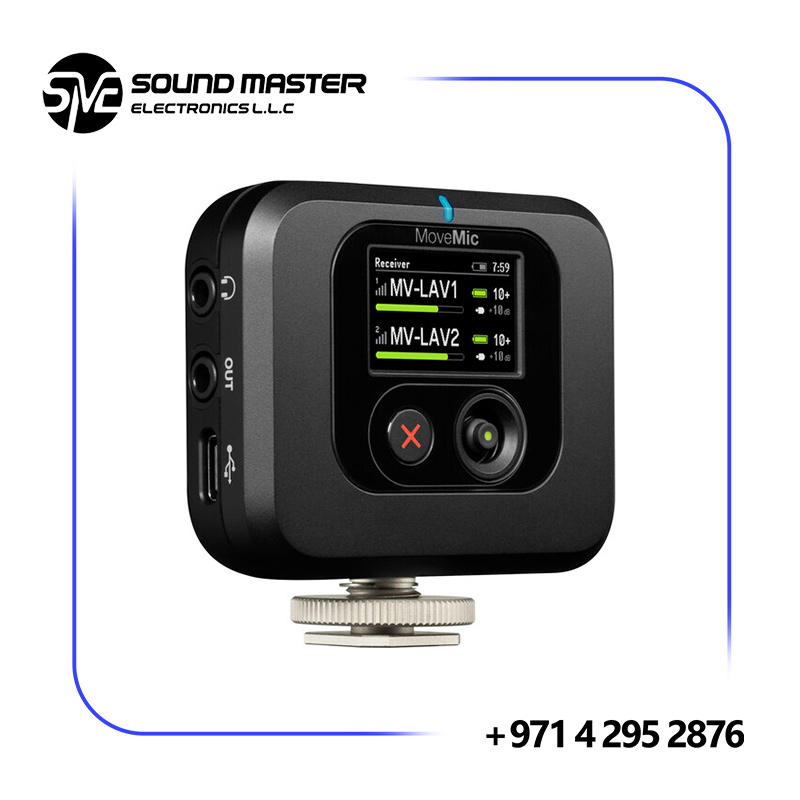 S6 Shure MoveMic Two Kit - Pro Wireless Lavalier Microphones for Mobile Devices and Cameras (MV-TWO-KIT-Z6)