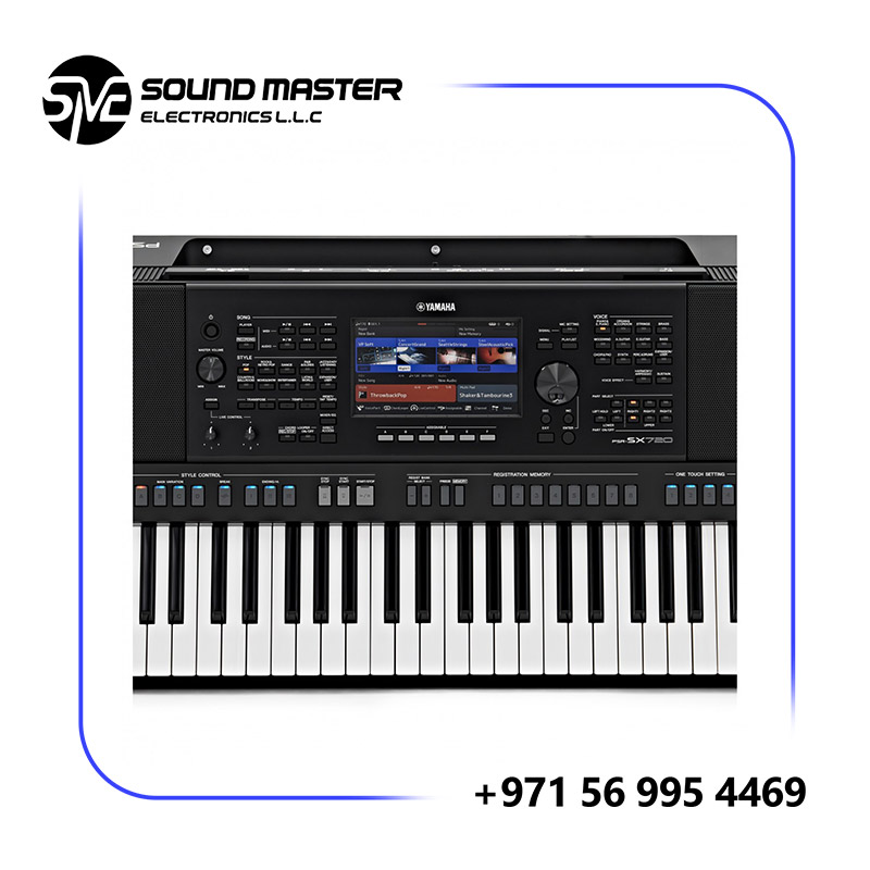 S7 Yamaha PSR SX720 61-Key Digital Arranger Keyboard