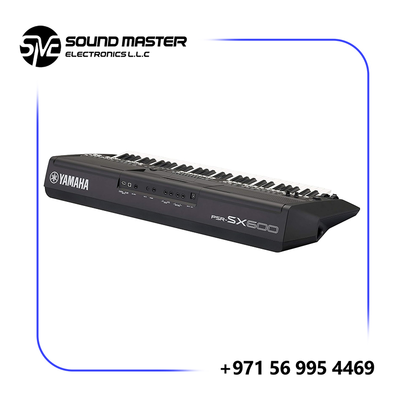 S8 Yamaha PSR-SX600 61-Key Digital Arranger Keyboard