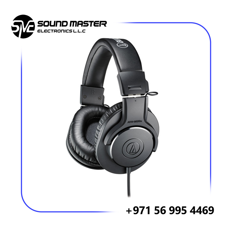 Audio-Technica ATH-M20x Closed-Back Monitor Headphones