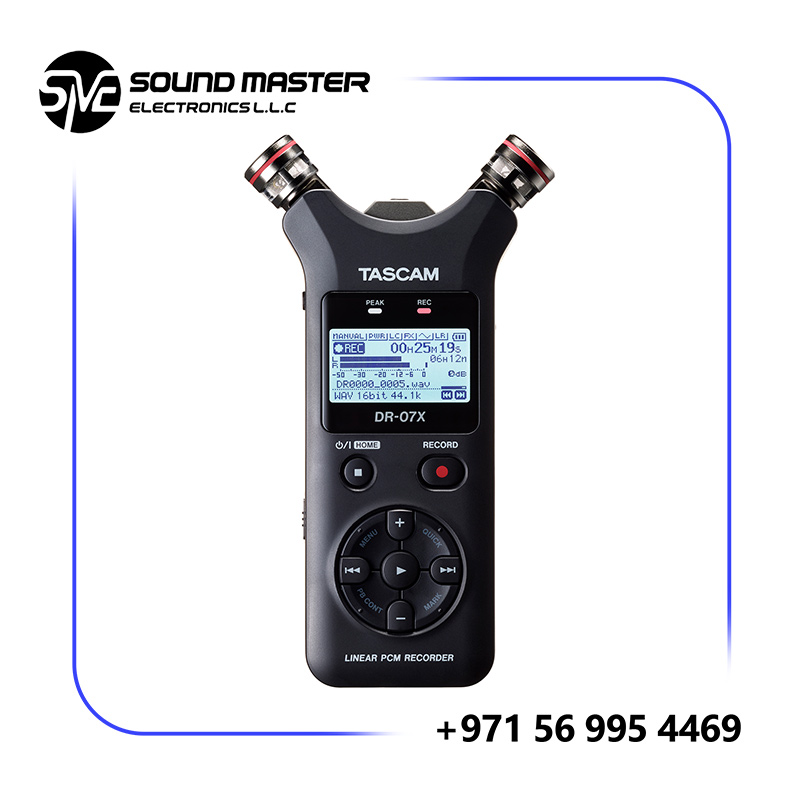 s1 TASCAM DR-07X 2-Channel Portable Audio Recorder With USB Interface