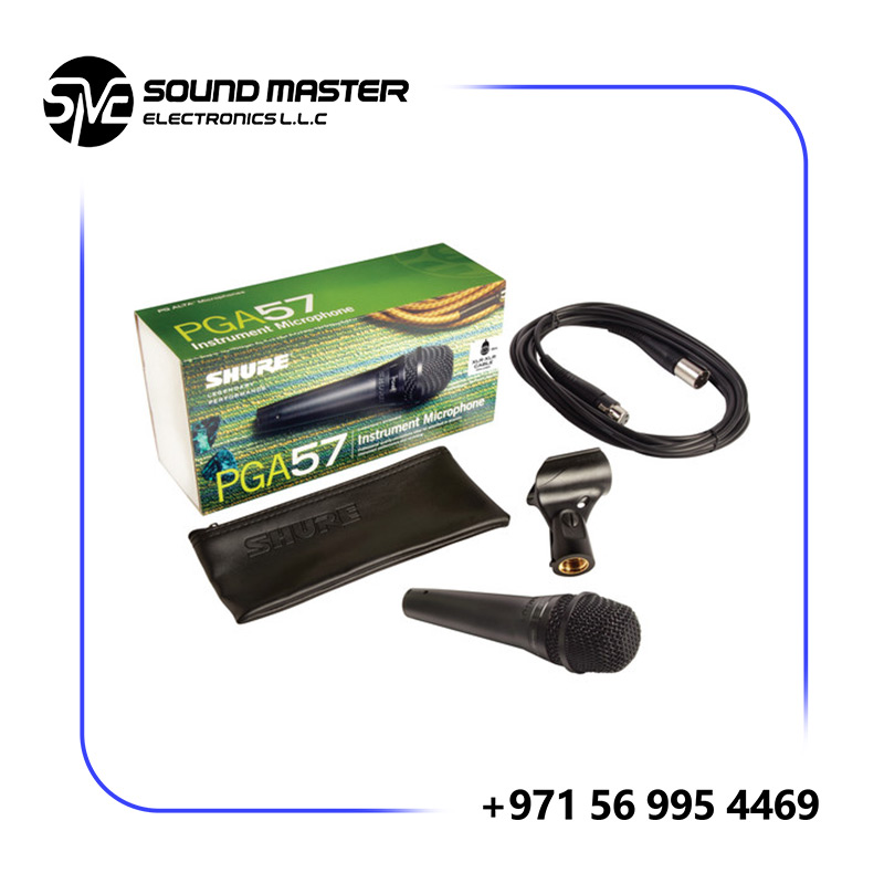 s2 Shure PGA57 Cardioid Dynamic Instrument Microphone