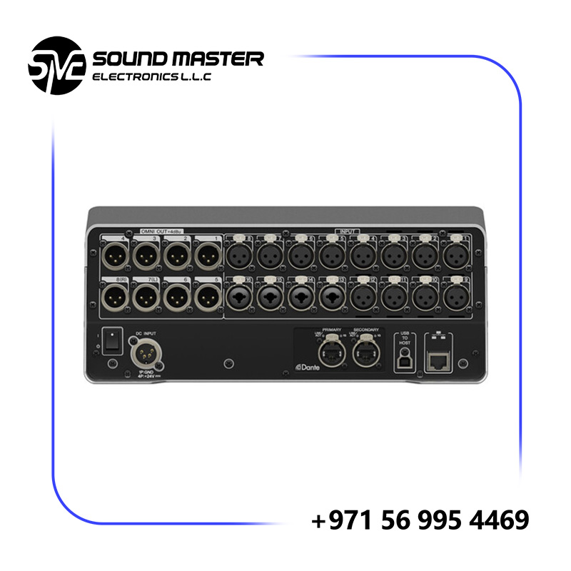 s3 Yamaha DM3 Digital Mixing Console with Dante