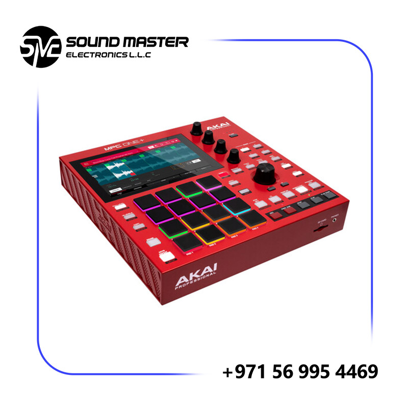 Akai Professional MPC One+ Standalone Music Production Center with Sampler and Sequencer (Red)