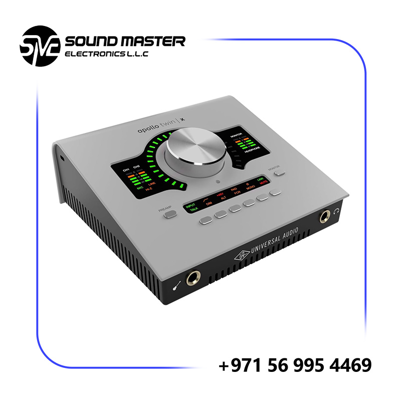 Universal Audio Apollo Twin X DUO Gen 2 Studio + Edition Thunderbolt 3 Audio Interface