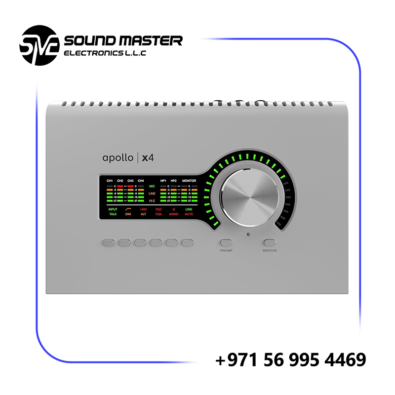 Universal Audio Apollo x4 Gen 2 Studio + Edition Thunderbolt 3 Audio Interface