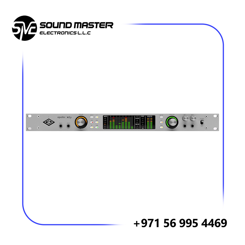 Universal Audio Apollo x8p Gen 2 Thunderbolt 3 Audio Interface with Studio+ Bundle