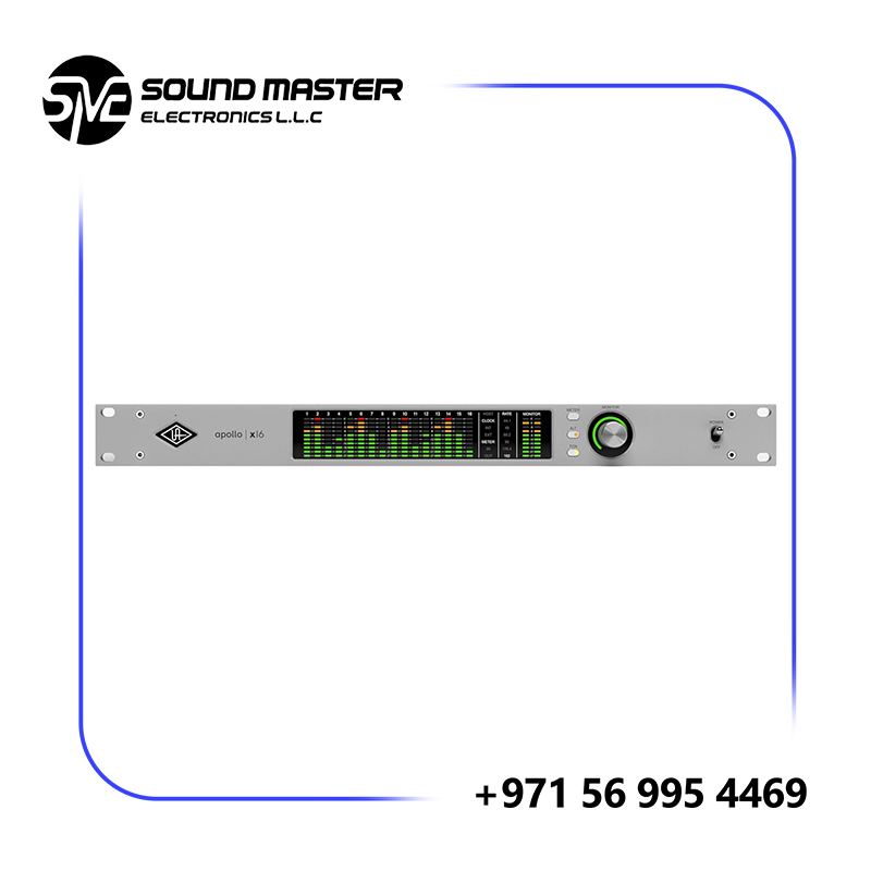 Universal Audio Apollo x16 Gen 2 Thunderbolt 3 Audio Interface with Essentials+ Bundle