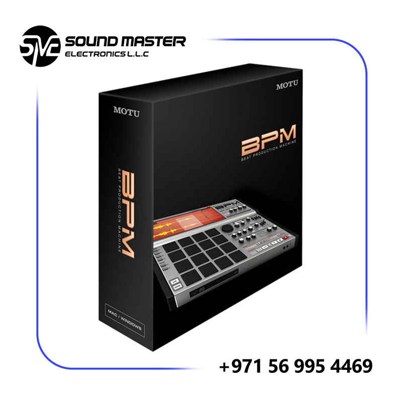 MOTU BPM 1.5 - Advanced Urban Rhythm Virtual Instrument
