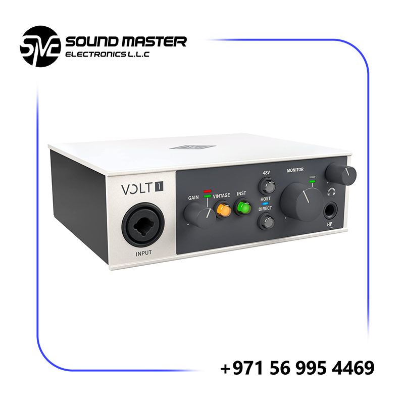 Universal Audio Volt 1 USB Recording Studio Audio Interface