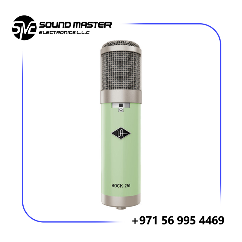 Universal Audio Bock 251 Large-Diaphragm Tube Condenser Microphone with PSU