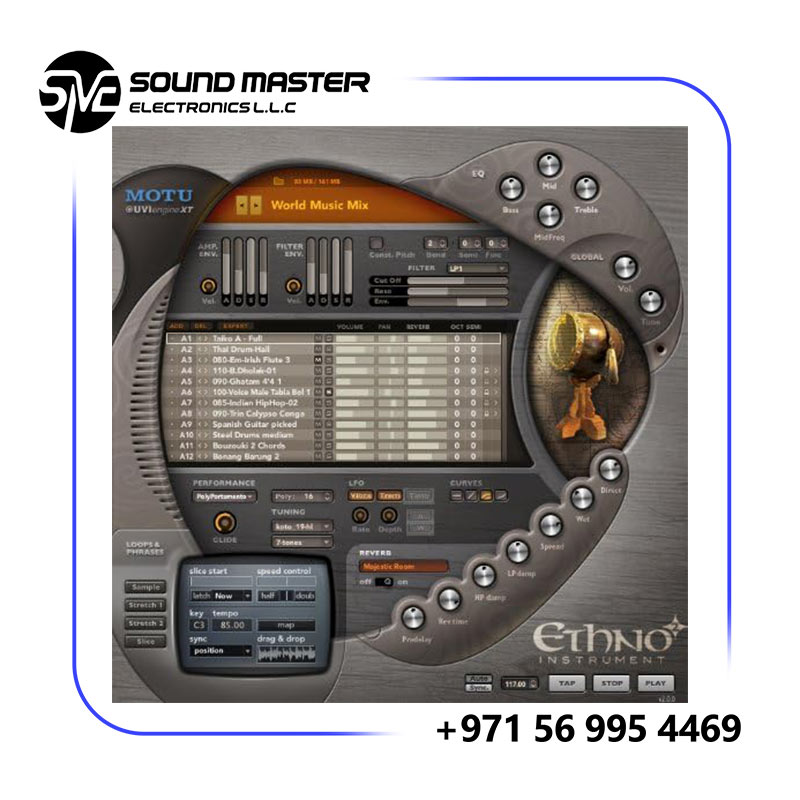 S1 MOTU Ethno Instrument 2 World/Ethnic Virtual Instrument